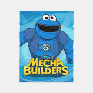Sesamstraße   Mecha Builders Cookie in Aktion Fleecedecke