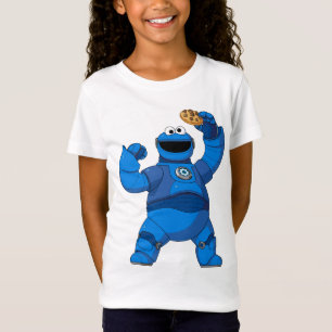 Sesamstraße   Mecha Builders Cookie Monster T-Shirt