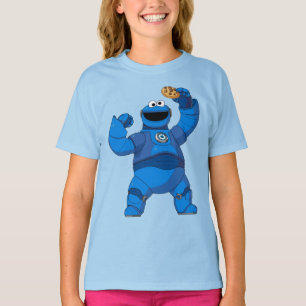 Sesamstraße   Mecha Builders Cookie Monster T-Shirt