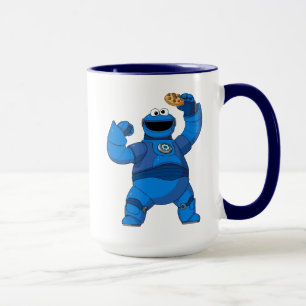 Sesamstraße   Mecha Builders Cookie Monster Tasse