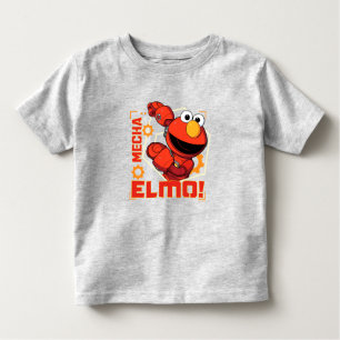 Sesamstraße   Mecha Builders Elmo Design Kleinkind T-shirt