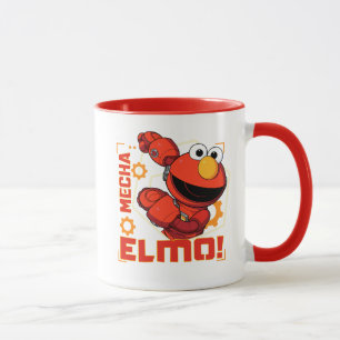 Sesamstraße   Mecha Builders Elmo Design Tasse