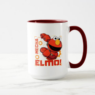 Sesamstraße   Mecha Builders Elmo Design Tasse