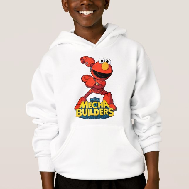Sesamstraße | Mecha Builders Elmo Hoodie (Vorderseite)