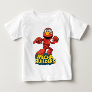 Sesamstraße   Mecha Builders Elmo in Aktion Baby T-shirt