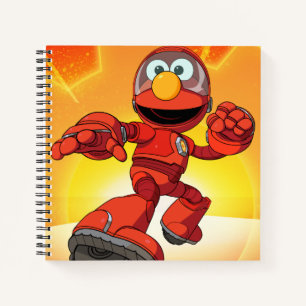 Sesamstraße   Mecha Builders Elmo in Aktion Notizbuch
