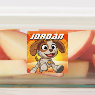 Sesamstraße Mecha Builders Tango in Aktion Etiketten