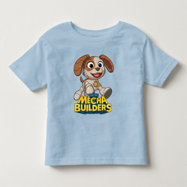 Sesamstraße | Mecha Builders Tango in Aktion Kleinkind T-shirt (Vorderseite)