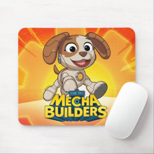 Sesamstraße Mecha Builders Tango in Aktion Mousepad