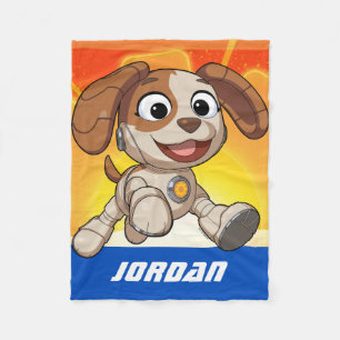 Sesamstraße   Mecha Builders Tango   Name hinzufüg Fleecedecke