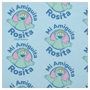 Sesamstraße Mi Amiguita Rosita Stoff