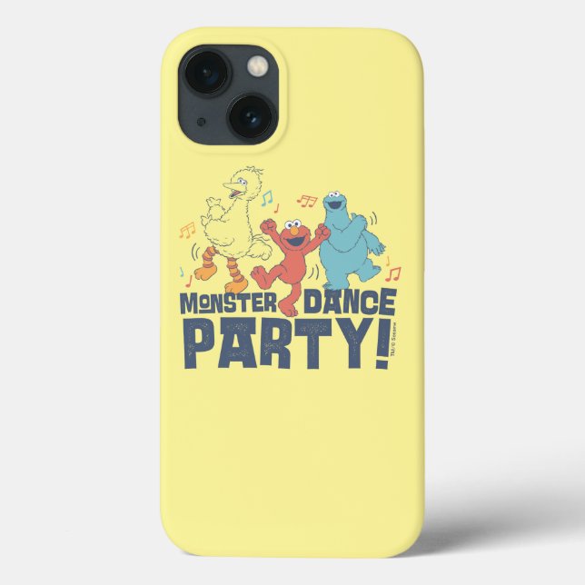 Sesamstraße | Monster Dance Party Case-Mate iPhone Hülle (Rückseite)