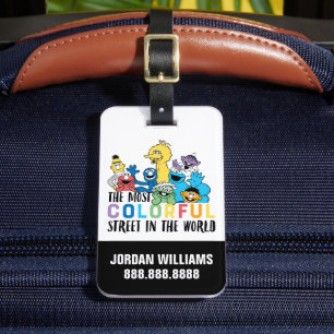 Sesamstraße   Name hinzufügen Gepäckanhänger