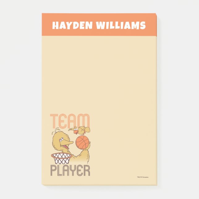 Sesamstraße | Name hinzufügen Post-it Klebezettel (Vorderseite)