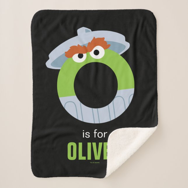 Sesamstraße | O ist für Oscar Sherpadecke (Vorderseite)