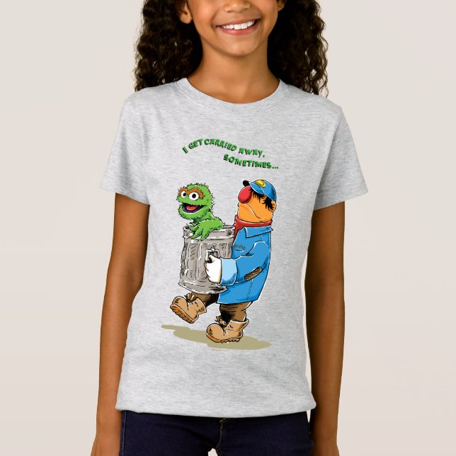 Sesamstraße | Oscar & Bruno der Müllmann T-Shirt (Vorderseite)