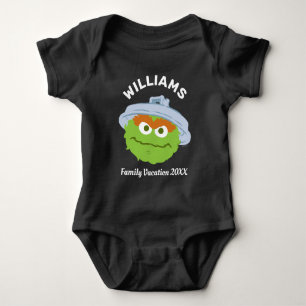 Sesamstraße Oscar der Familienurlaub in Grouch Baby Strampler