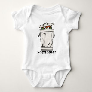 Sesamstraße   Oscar der Grouch nicht heute! Baby Strampler
