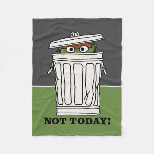 Sesamstraße Oscar der Grouch nicht heute! Fleecedecke