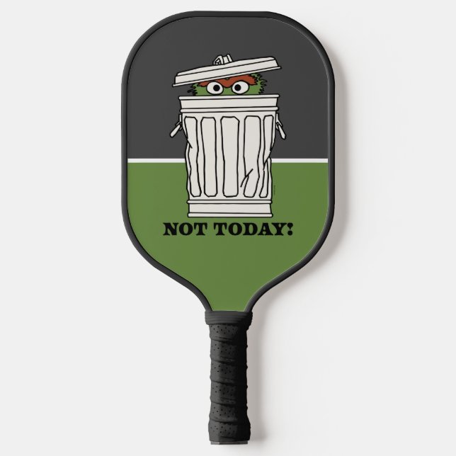 Sesamstraße | Oscar der Grouch nicht heute! Pickleball Schläger (Vorderseite)