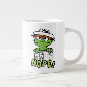 Sesamstraße Oscar der Grouch Nope! Jumbo-Tasse