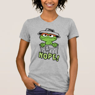 Sesamstraße   Oscar der Grouch Nope! T-Shirt