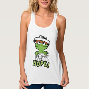 Sesamstraße   Oscar der Grouch Nope! Tank Top