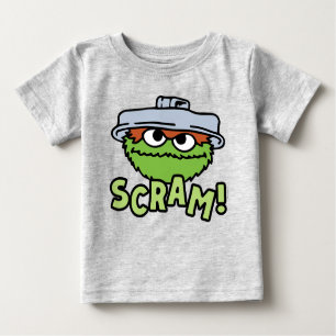 Sesamstraße   Oscar der Grouch Scram! Baby T-shirt