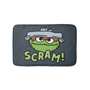 Sesamstraße Oscar der Grouch Scram! Badematte