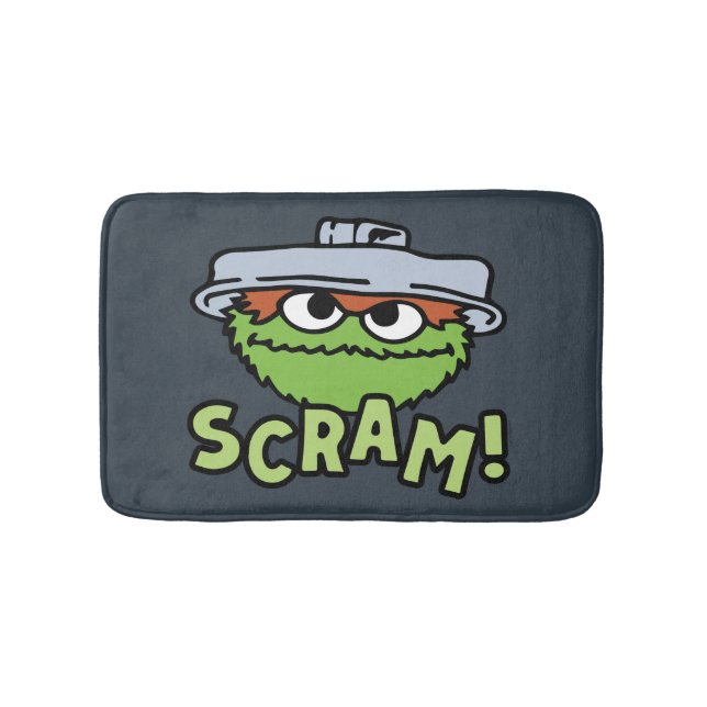 Sesamstraße | Oscar der Grouch Scram! Badematte (Vorderseite)