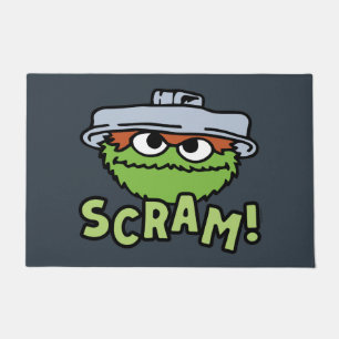 Sesamstraße Oscar der Grouch Scram! Fußmatte