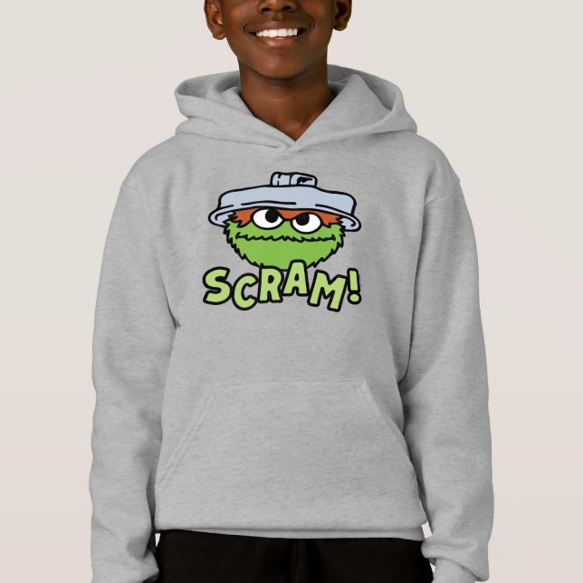 Sesamstraße | Oscar der Grouch Scram! Hoodie (Vorderseite)