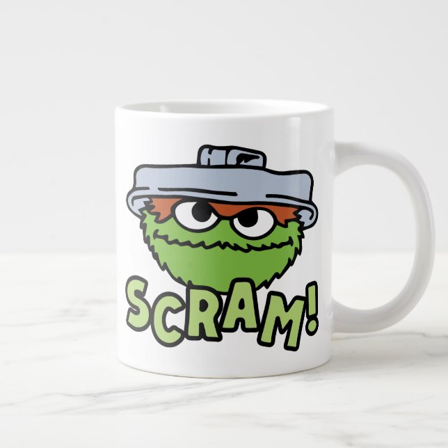 Sesamstraße | Oscar der Grouch Scram! Jumbo-Tasse (Rechts)
