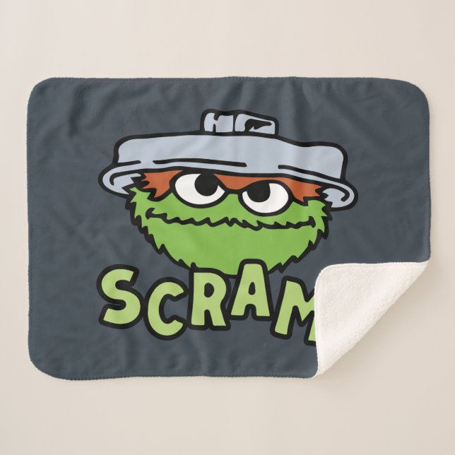 Sesamstraße | Oscar der Grouch Scram! Sherpadecke (Vorderseite (Horizontal))