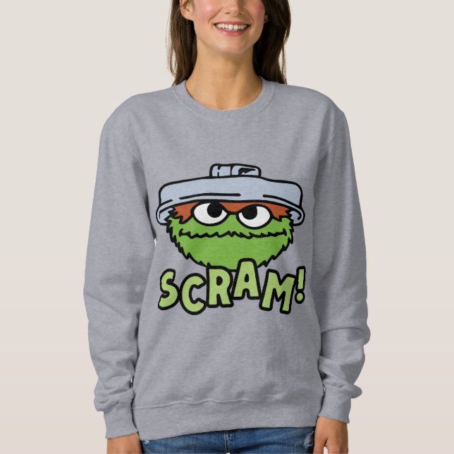 Sesamstraße | Oscar der Grouch Scram! Sweatshirt (Vorderseite)