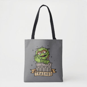 Sesamstraße Oscar der Grouch Trashed