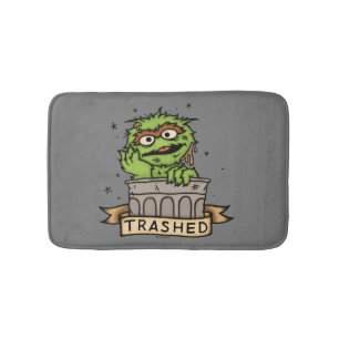 Sesamstraße Oscar der Grouch Trashed Badematte