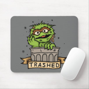 Sesamstraße Oscar der Grouch Trashed Mousepad