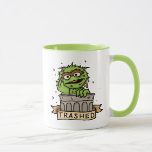 Sesamstraße Oscar der Grouch Trashed Tasse