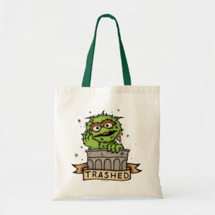 Sesamstraße Oscar der Grouch Trashed Tragetasche