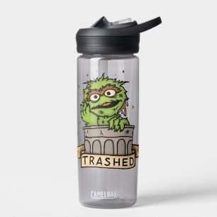 Sesamstraße   Oscar der Grouch Trashed Trinkflasche