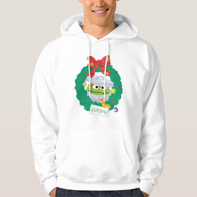 Sesamstraße | Oscar für den Grouch Kranz Hoodie (Vorderseite)