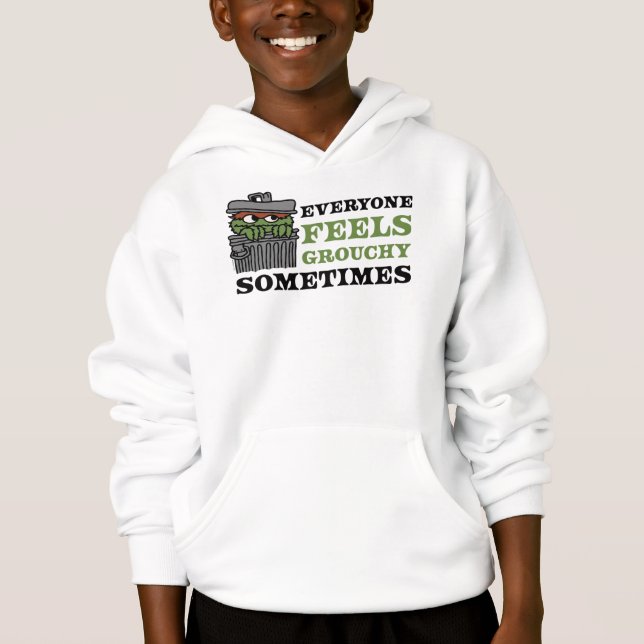 Sesamstraße | Oscar the Grouch Feels Grouchy Hoodie (Vorderseite)