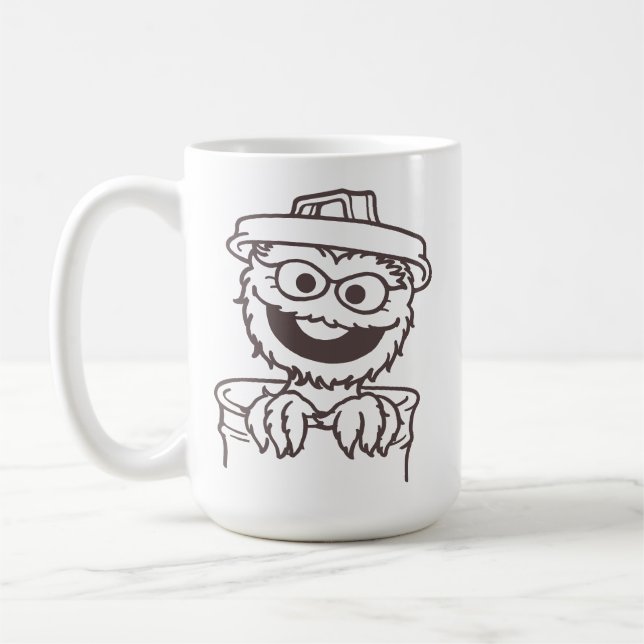 Sesamstraße | Oscar the Grouch Kaffeetasse (Links)