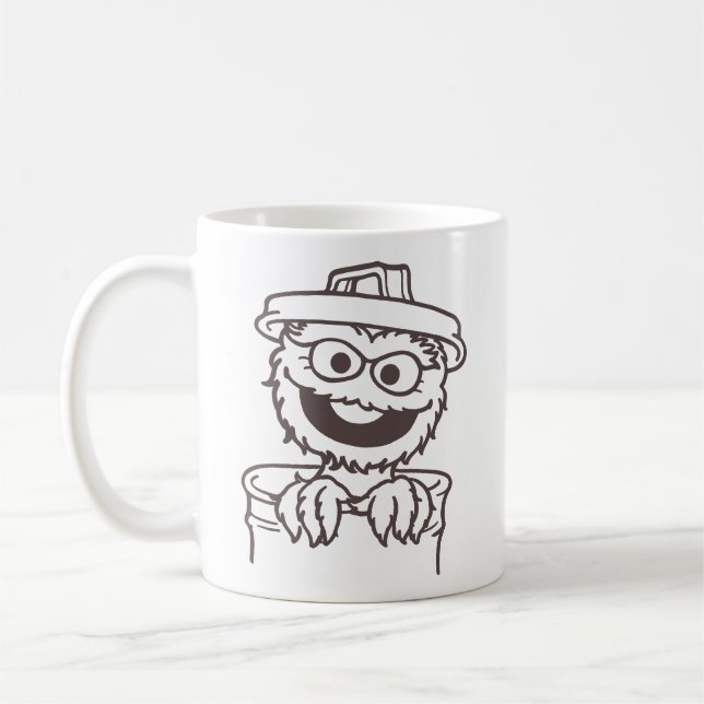 Sesamstraße | Oscar the Grouch Kaffeetasse (Links)
