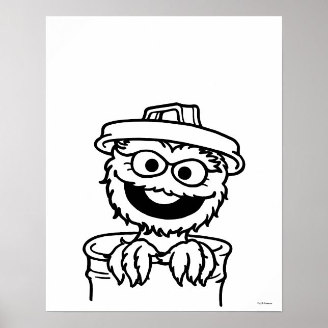 Sesamstraße | Oscar the Grouch Poster (Vorne)