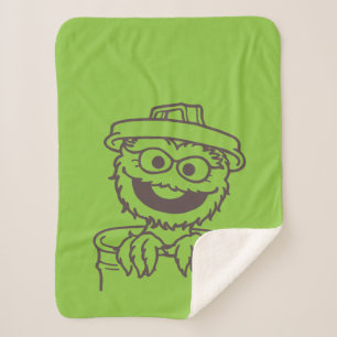 Sesamstraße Oscar the Grouch Sherpadecke