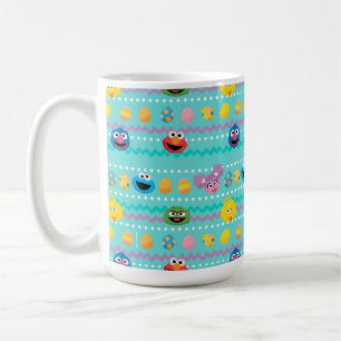 Sesamstraße-Oster-Ei-Muster Kaffeetasse
