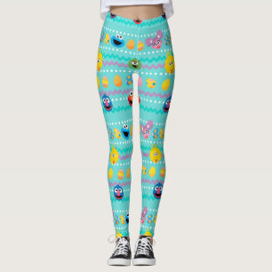 Sesamstraße Ostereier Muster Leggings