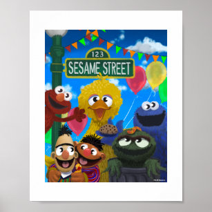 Sesamstraße   PARTY Poster